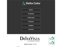 Tablet Screenshot of deltacolorbrasil.com